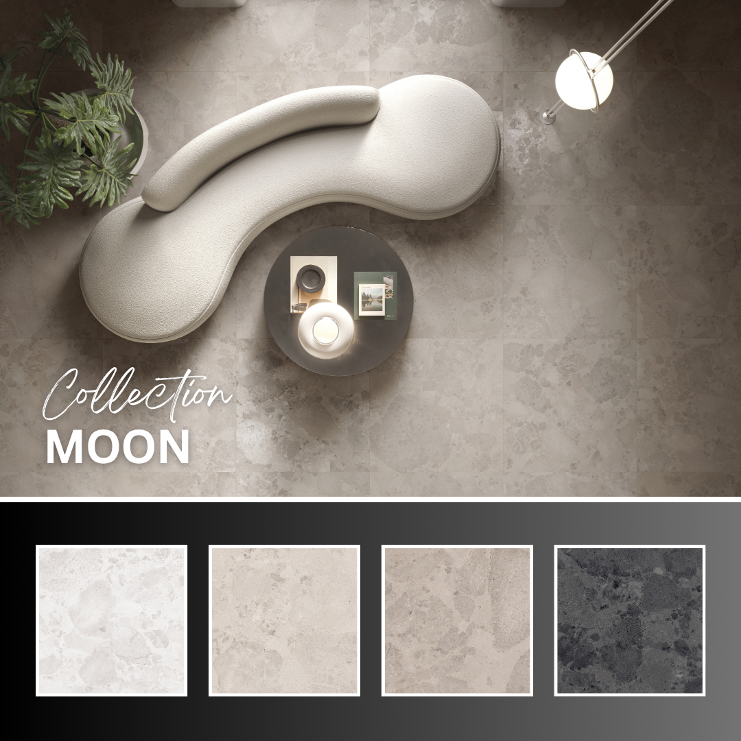 Moon collection - Céramique effet pierre