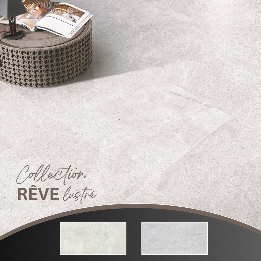 Rêve collection - ceramic concrete/stone look