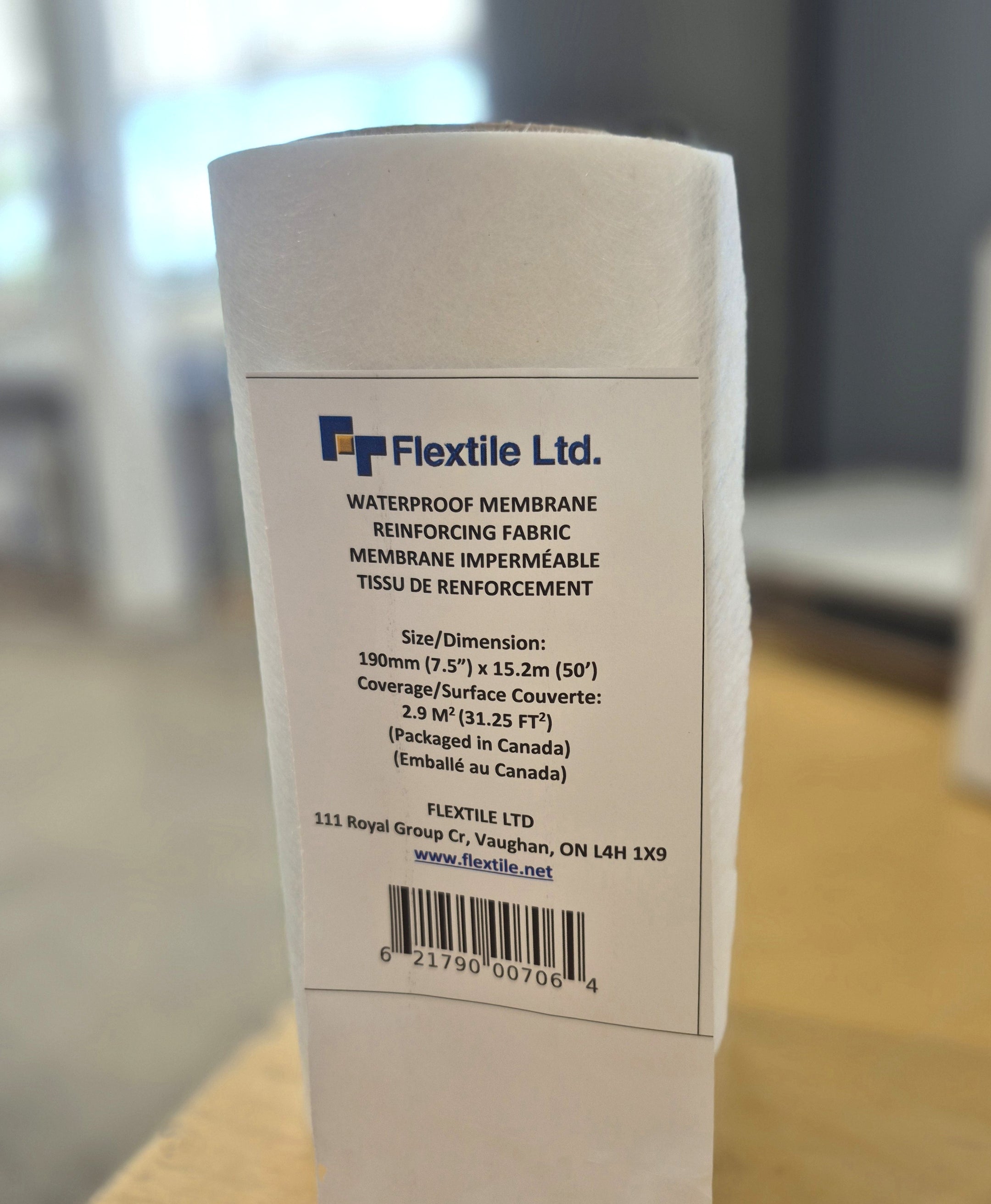 Flextile - Tissu de renforcement (mèche) pour membrane liquide