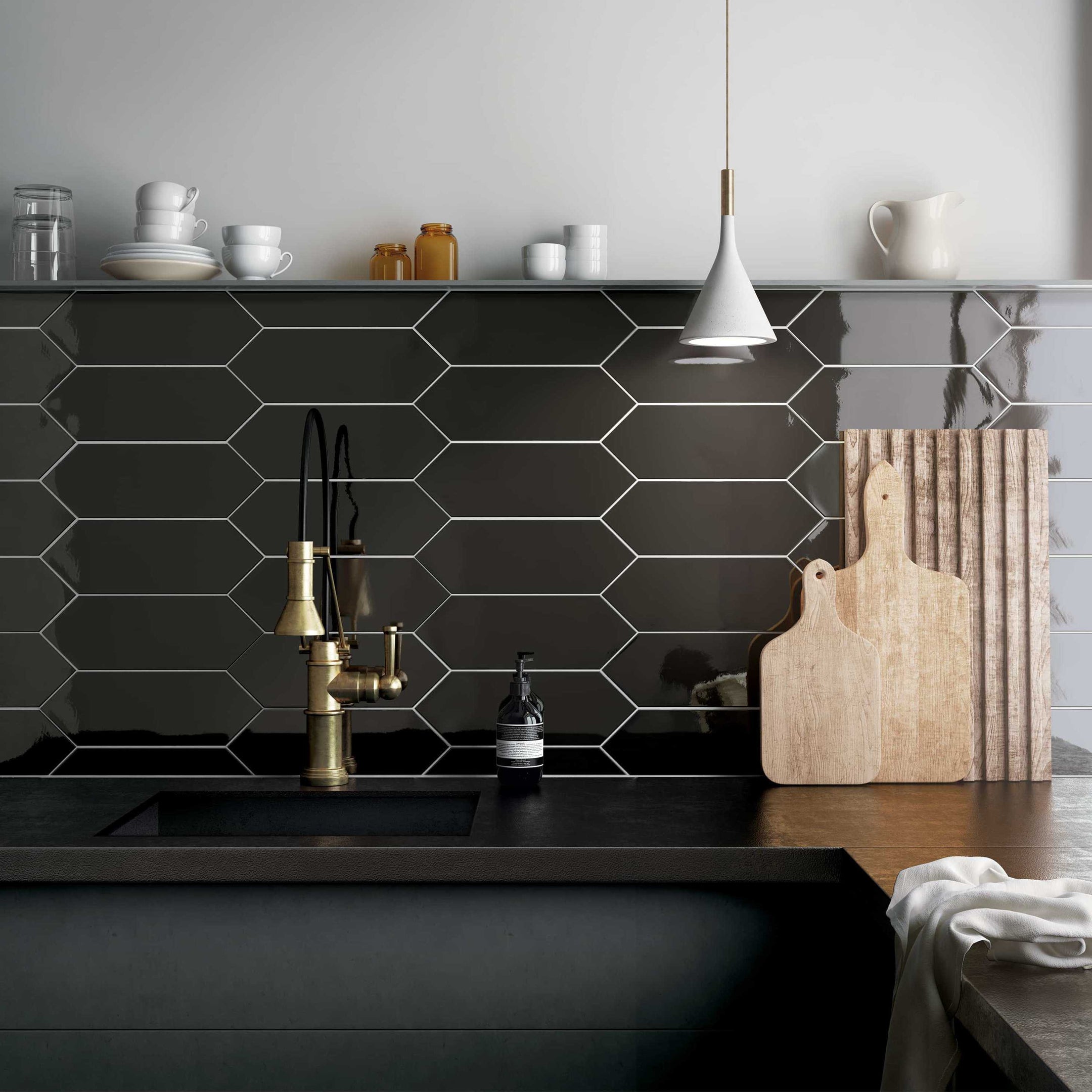 Wind collection - wall picket tile 4x12
