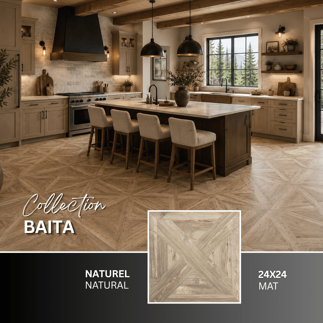 Baita collection - Céramique effet bois - Céramique l'Entrepôt