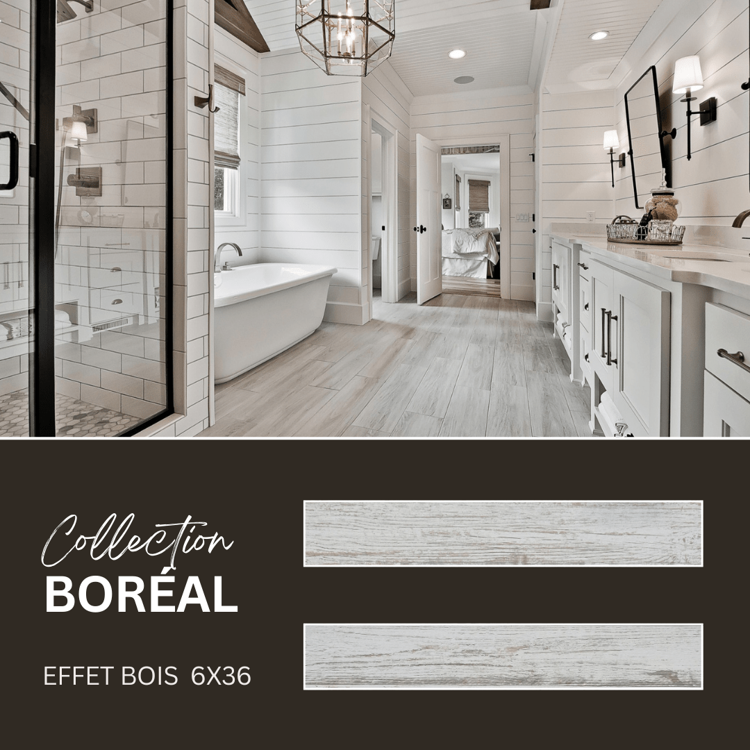 Boreal collection - ceramic wood look