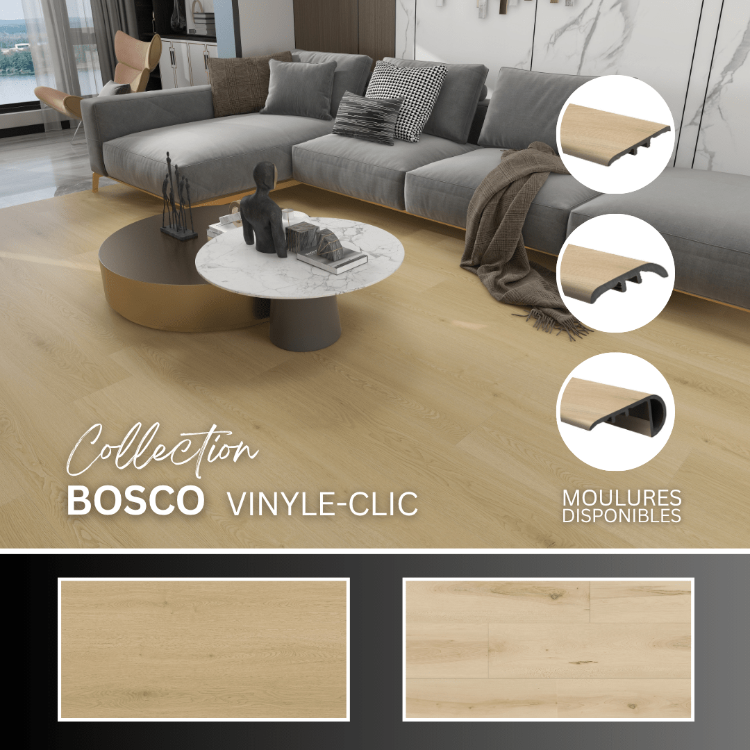 Bosco collection - Vinyle-clic spc - Céramique l'Entrepôt
