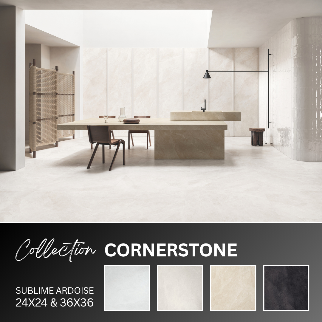 Cornerstone collection - Céramique effet ardoise