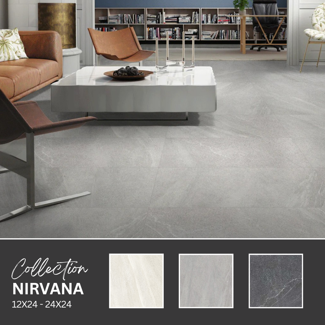 Nirvana collection - ceramic stone look