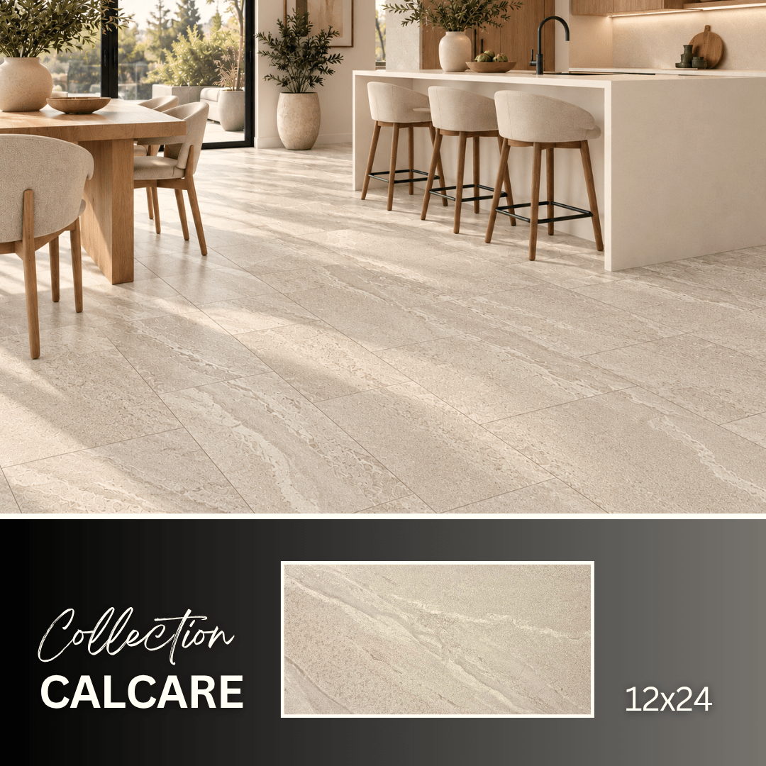 Calcare collection - ceramic stone look