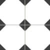 Canterbury collection - Céramique effet cabochon (damier) - Céramique l'Entrepôt