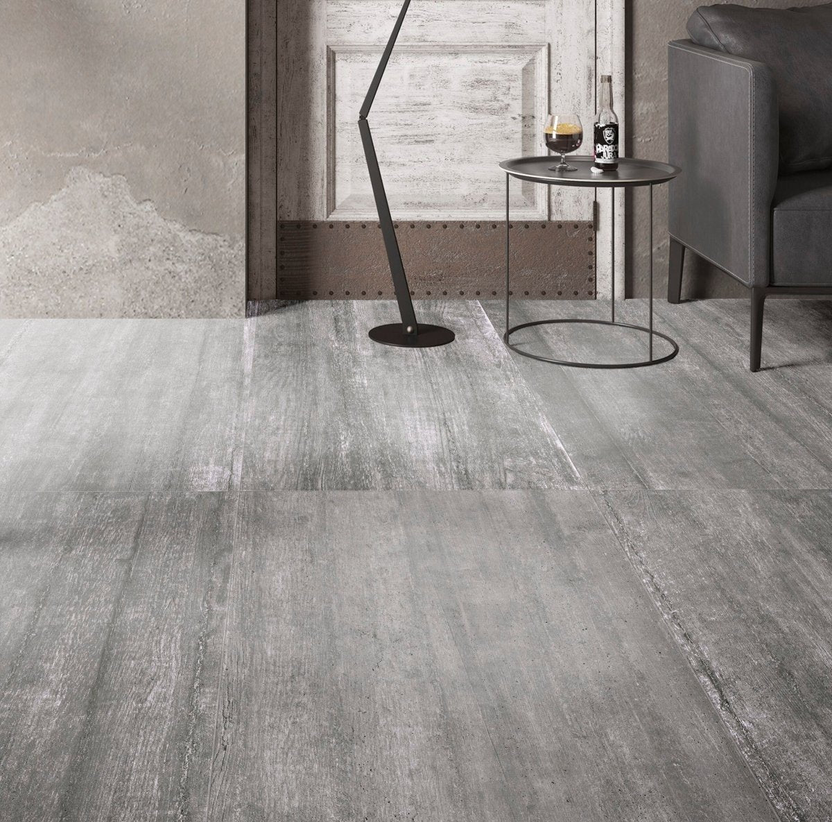 Cemento rustico collection - Céramique effet béton - Céramique l'Entrepôt