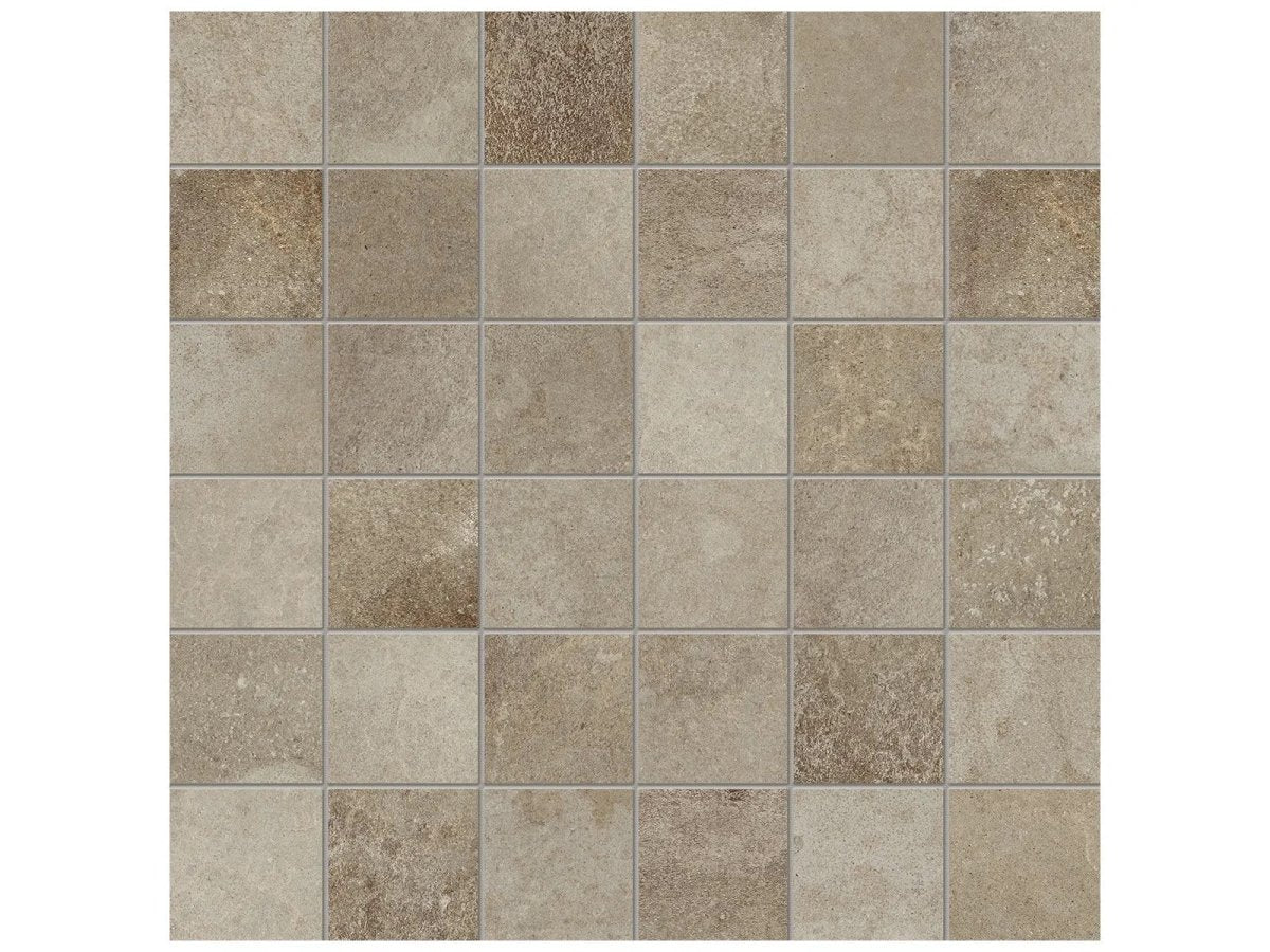 Ceraforge collection - Mosaïque effet béton - Céramique l'Entrepôt
