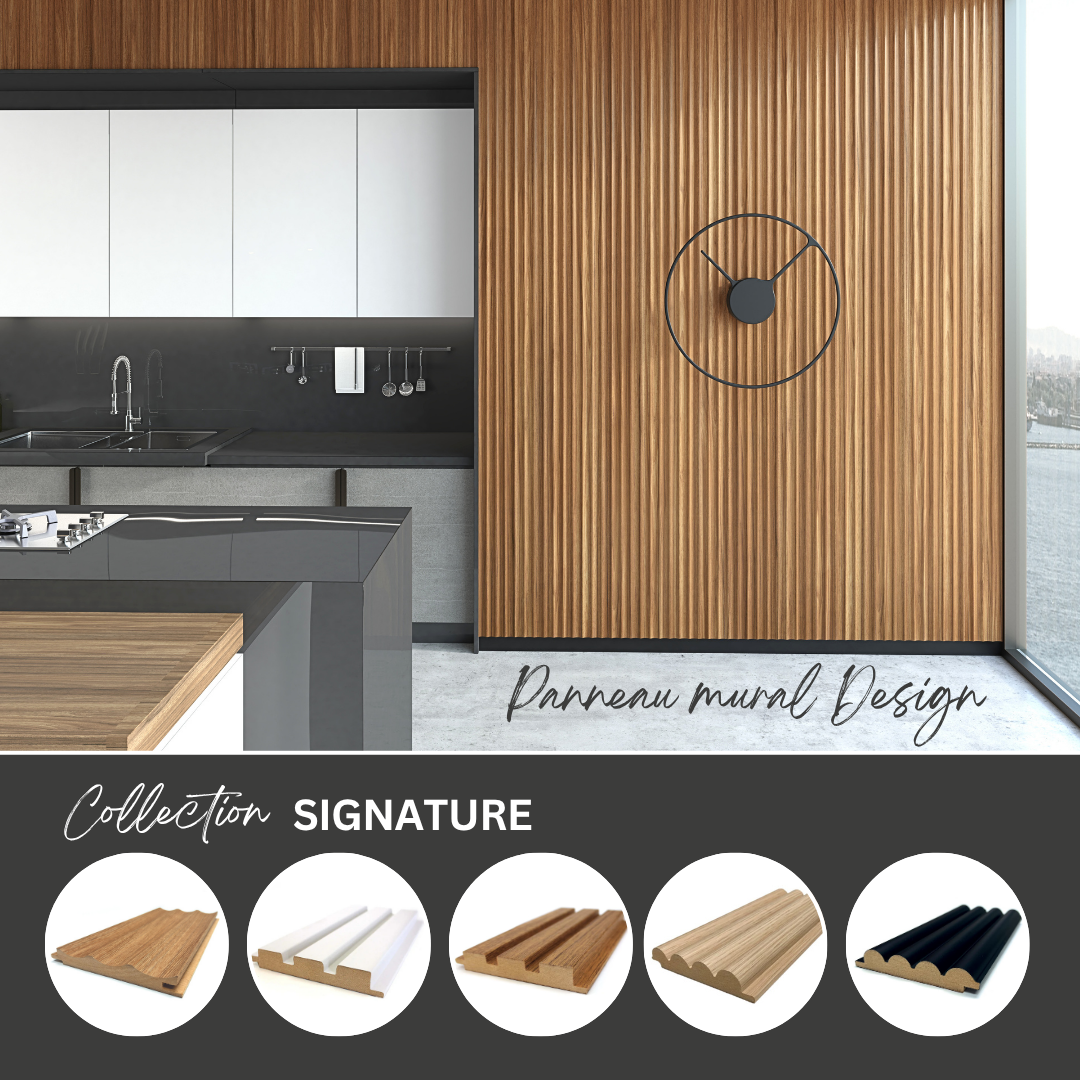 Signature collection - Bois mural décoratif