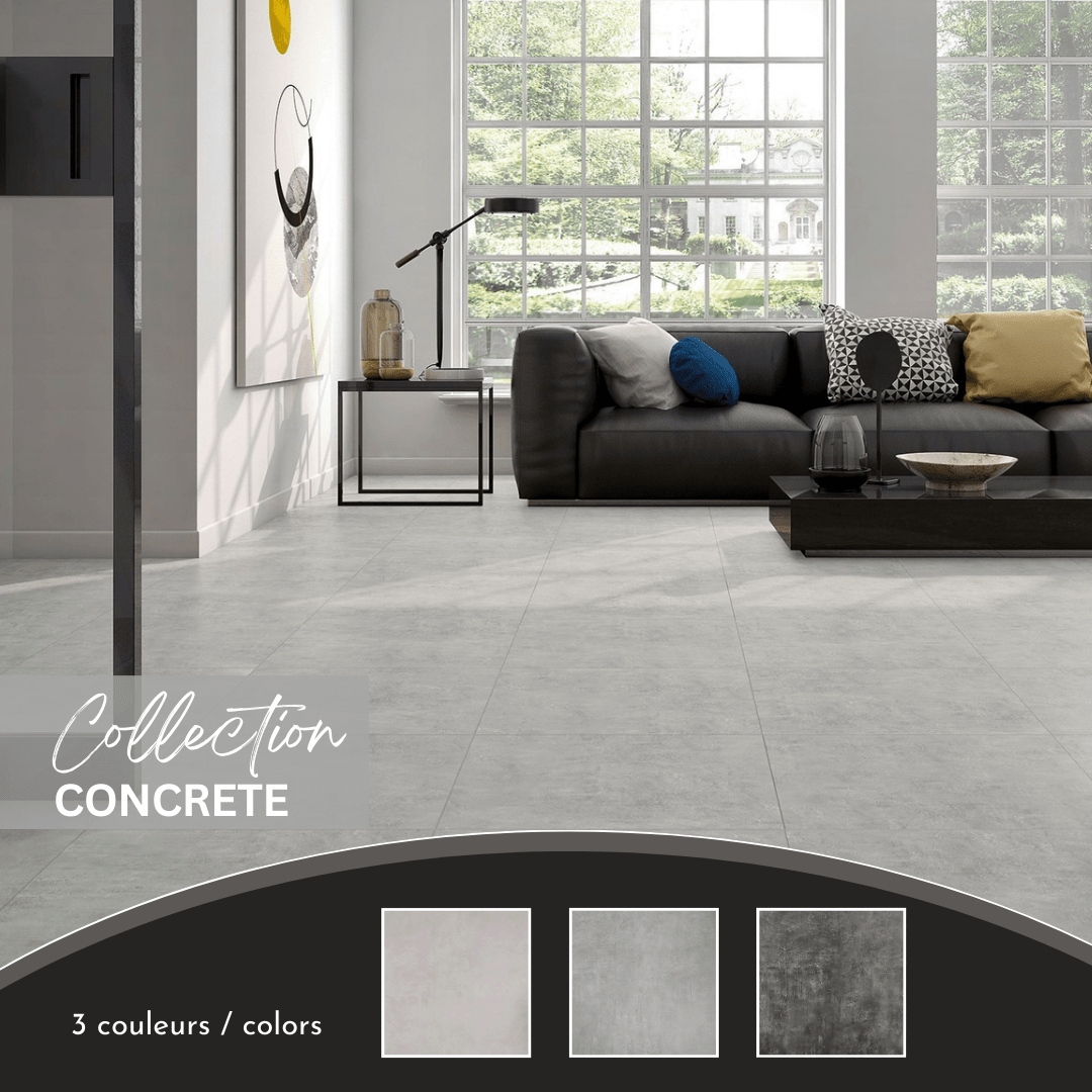Concrete collection - ceramic concrete look