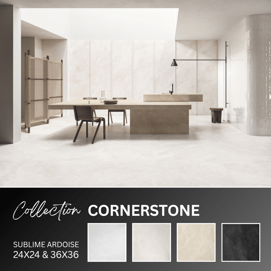 Cornerstone collection - ceramic slate look