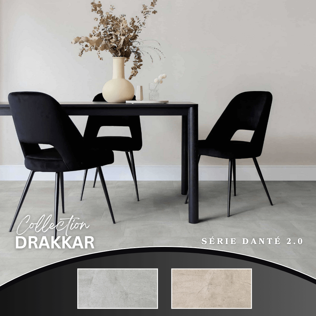 Danté 2.0 - drakkar spc vinyl tile floor