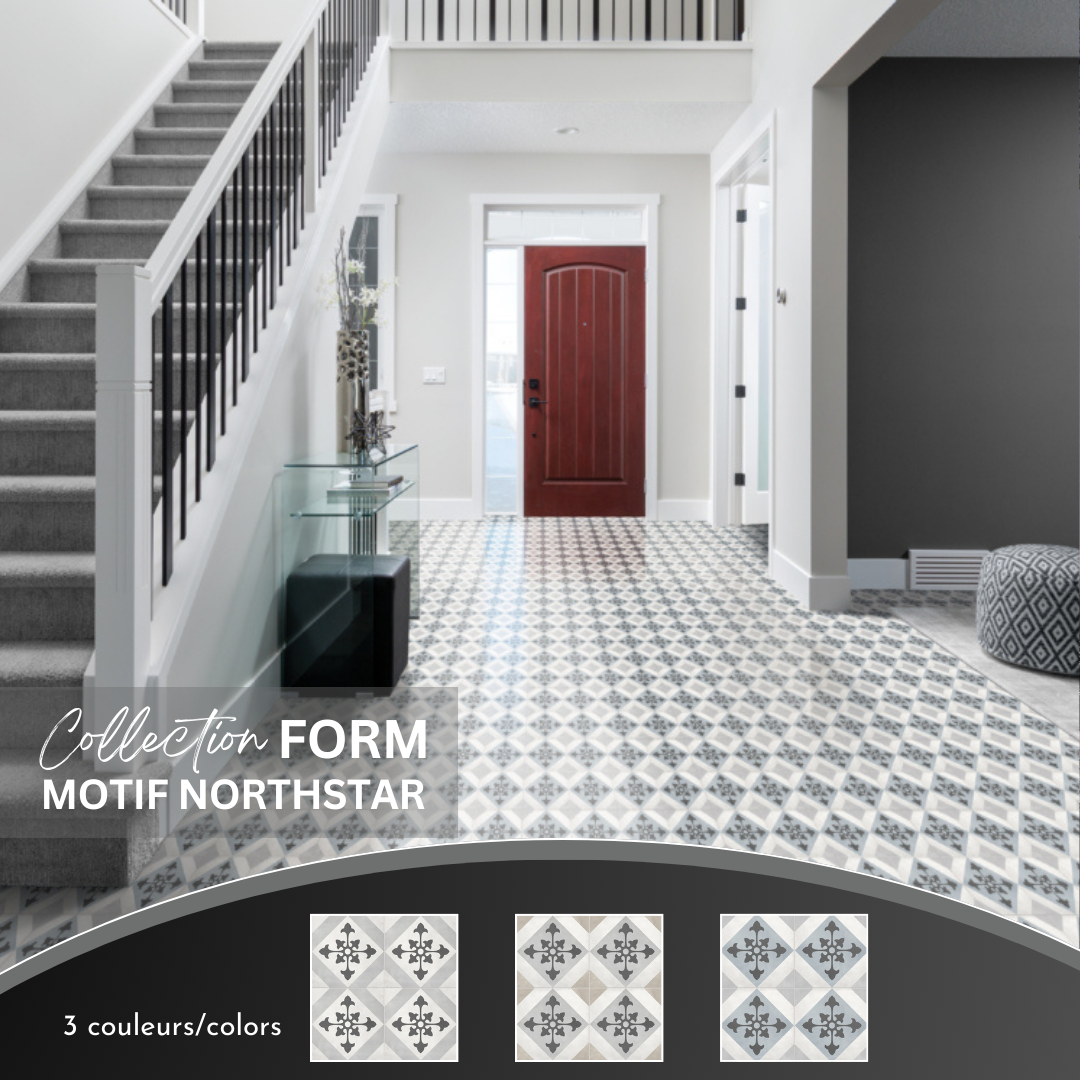 Form collection - northstar pattern tile – Céramique l'entrepôt