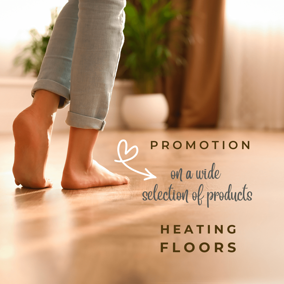Découvrez en magasin notre promotion sur nos planchers chauffants - Céramique l'Entrepôt