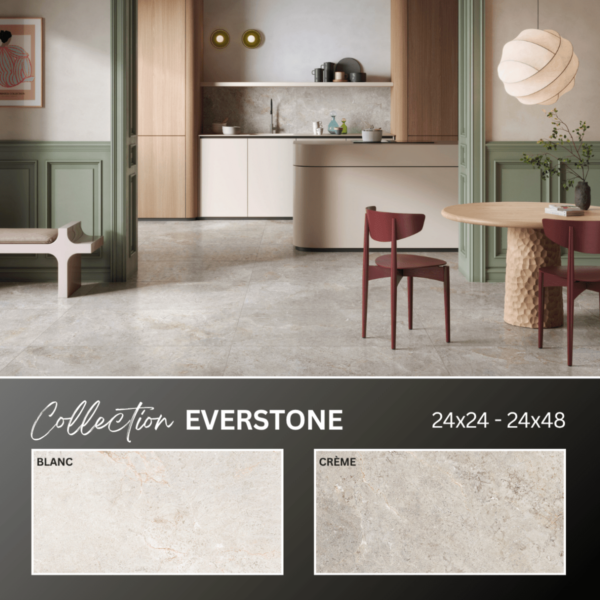 Everstone collection - Céramique effet pierre