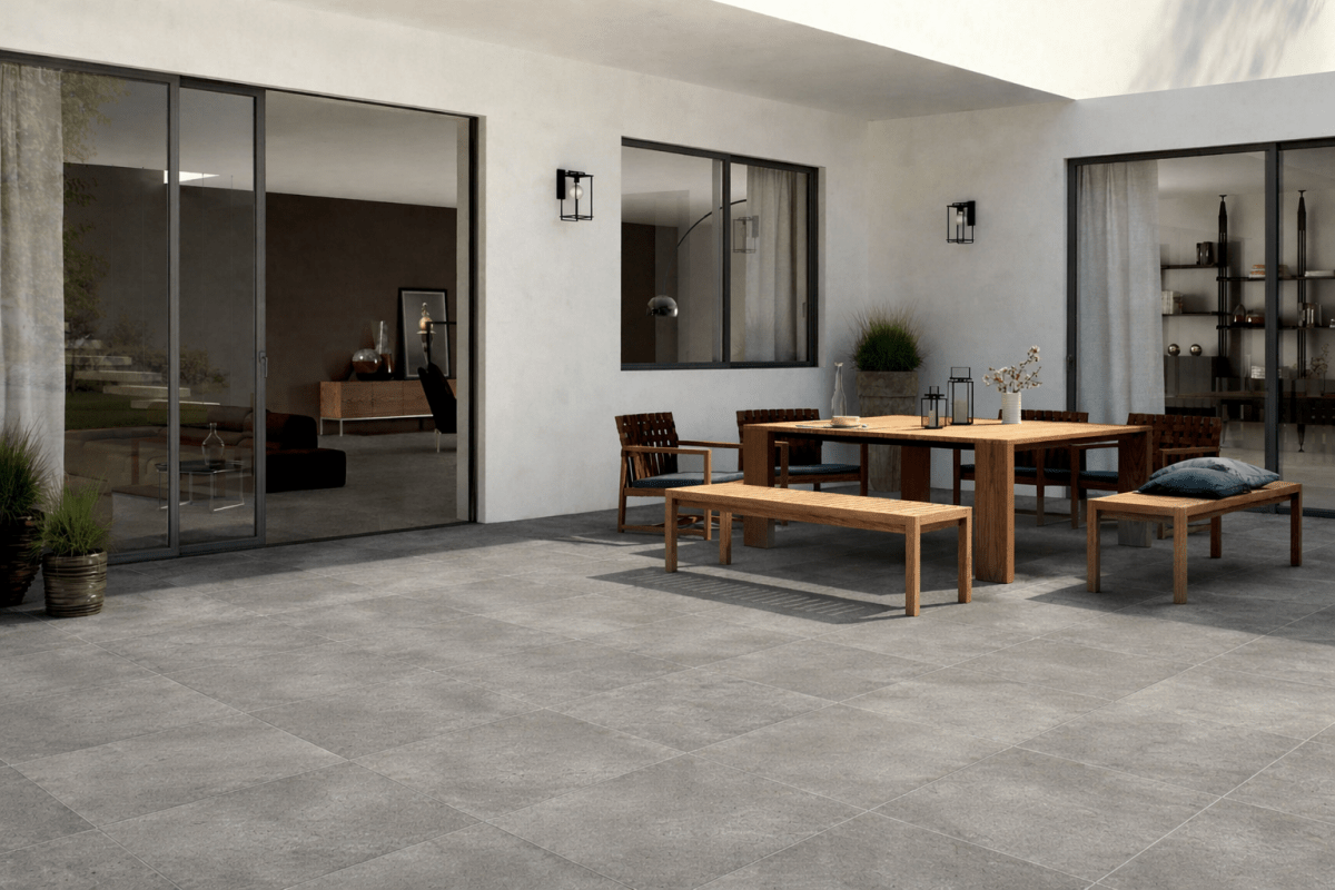 Firenze grigio - Porcelaine extérieure - Céramique l'Entrepôt