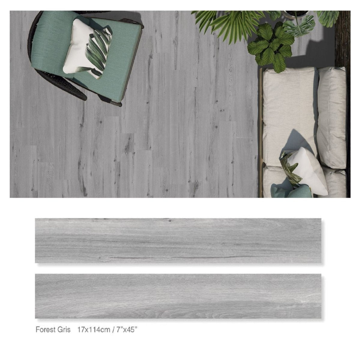 Forest collection - Céramique effet bois - Céramique l'Entrepôt