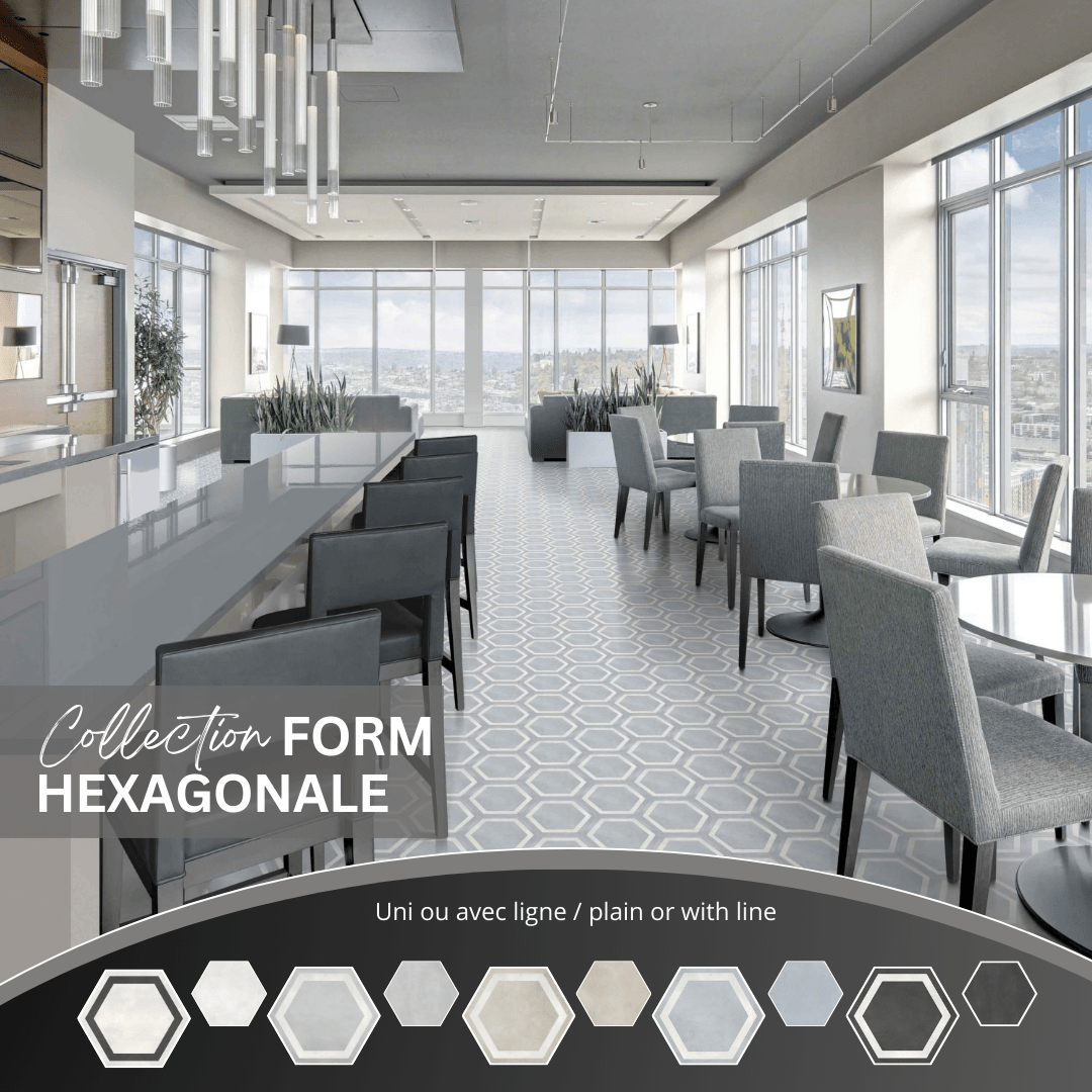Form collection - hexagonal tile
