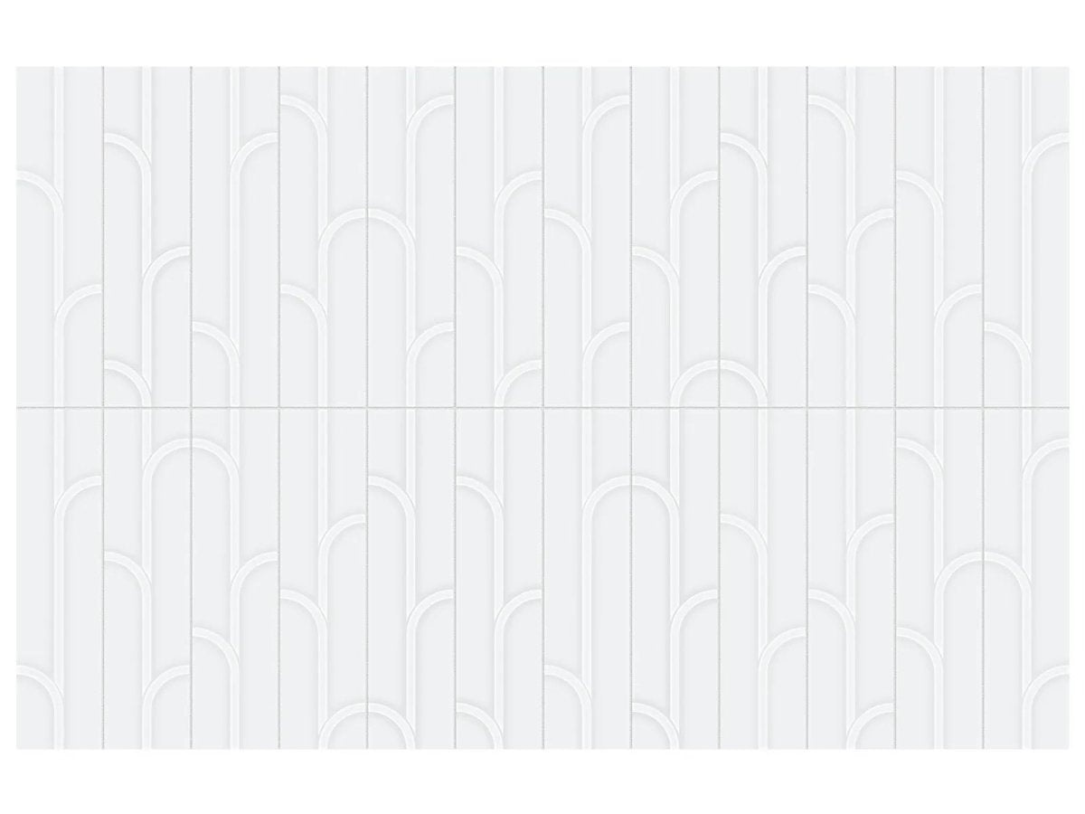 Geometra collection - Tuile murale 3x12 texturée - Céramique l'Entrepôt