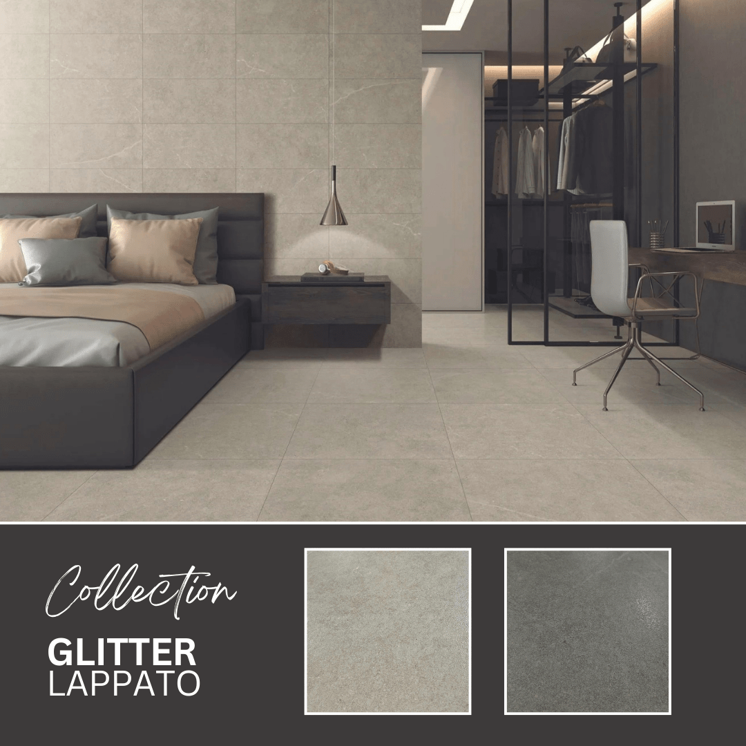Glitter collection - Céramique effet pierre-Béton