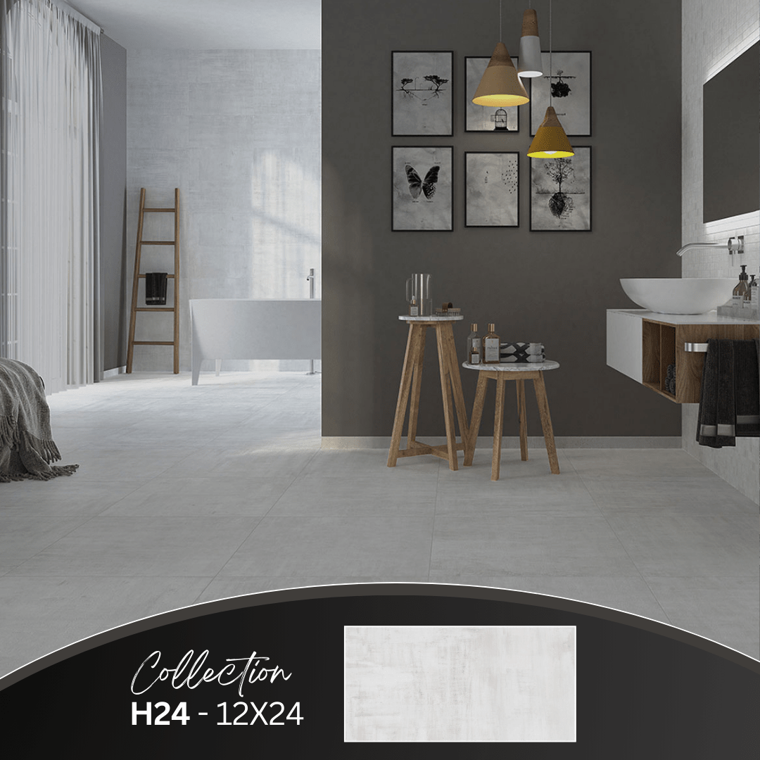 H24 collection - Céramique effet béton