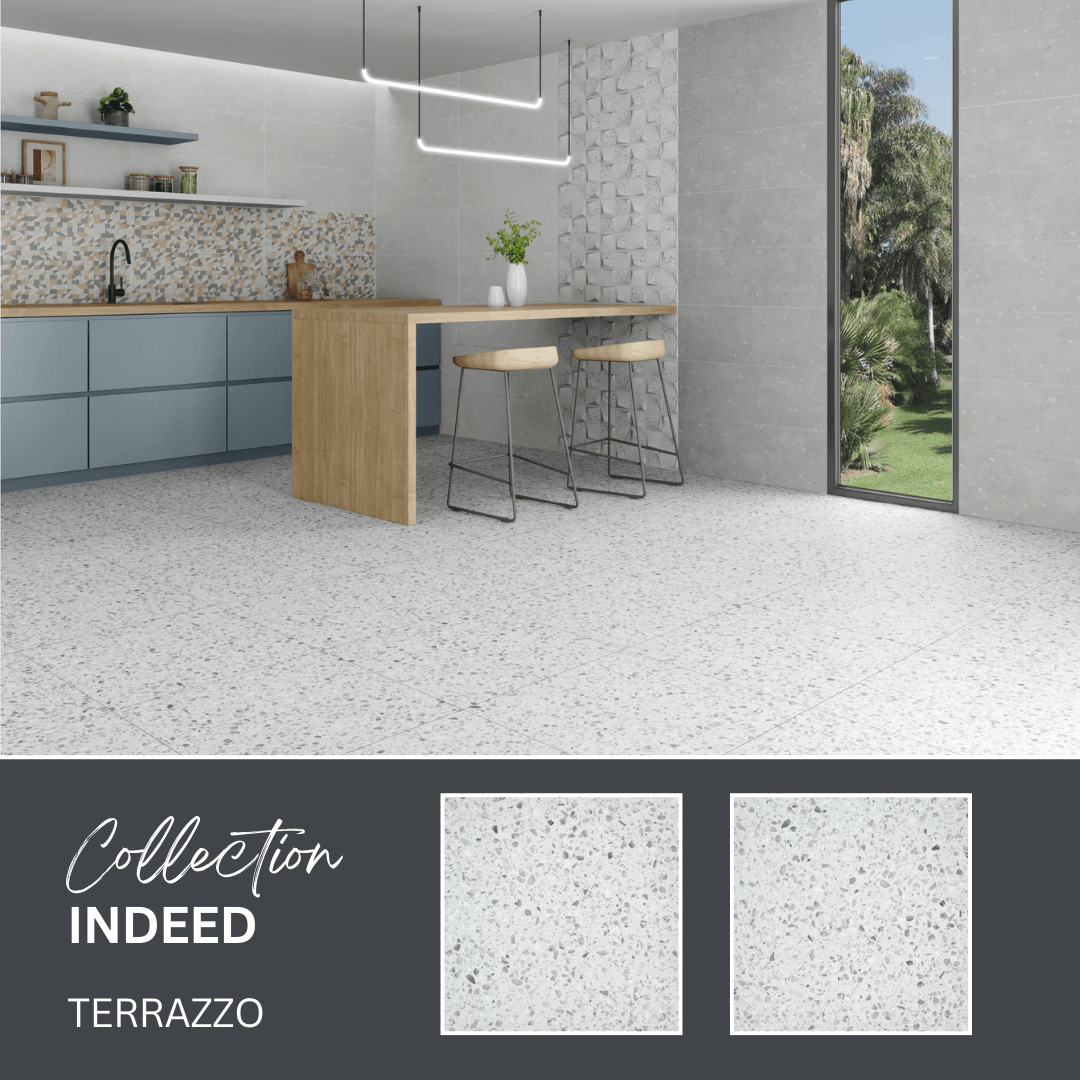 Indeed confetti collection - Céramique effet terrazzo