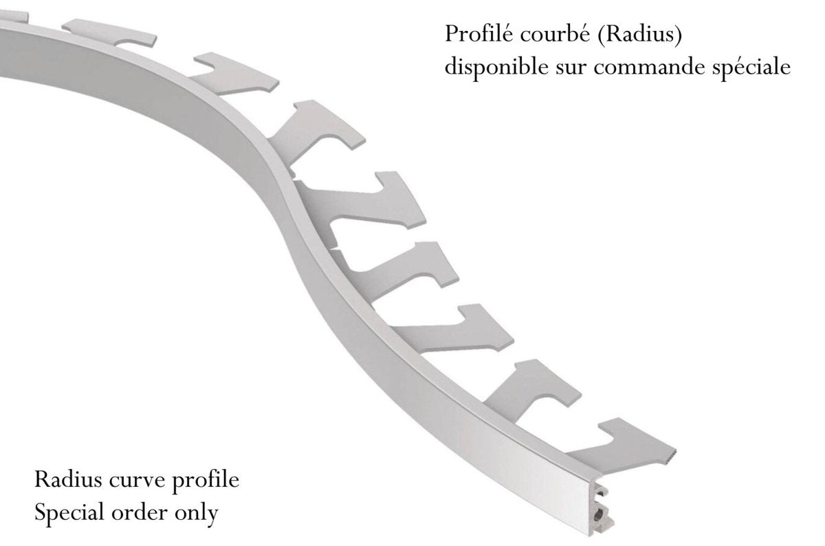 J100 jolly - Profilé schluter - Céramique l'Entrepôt