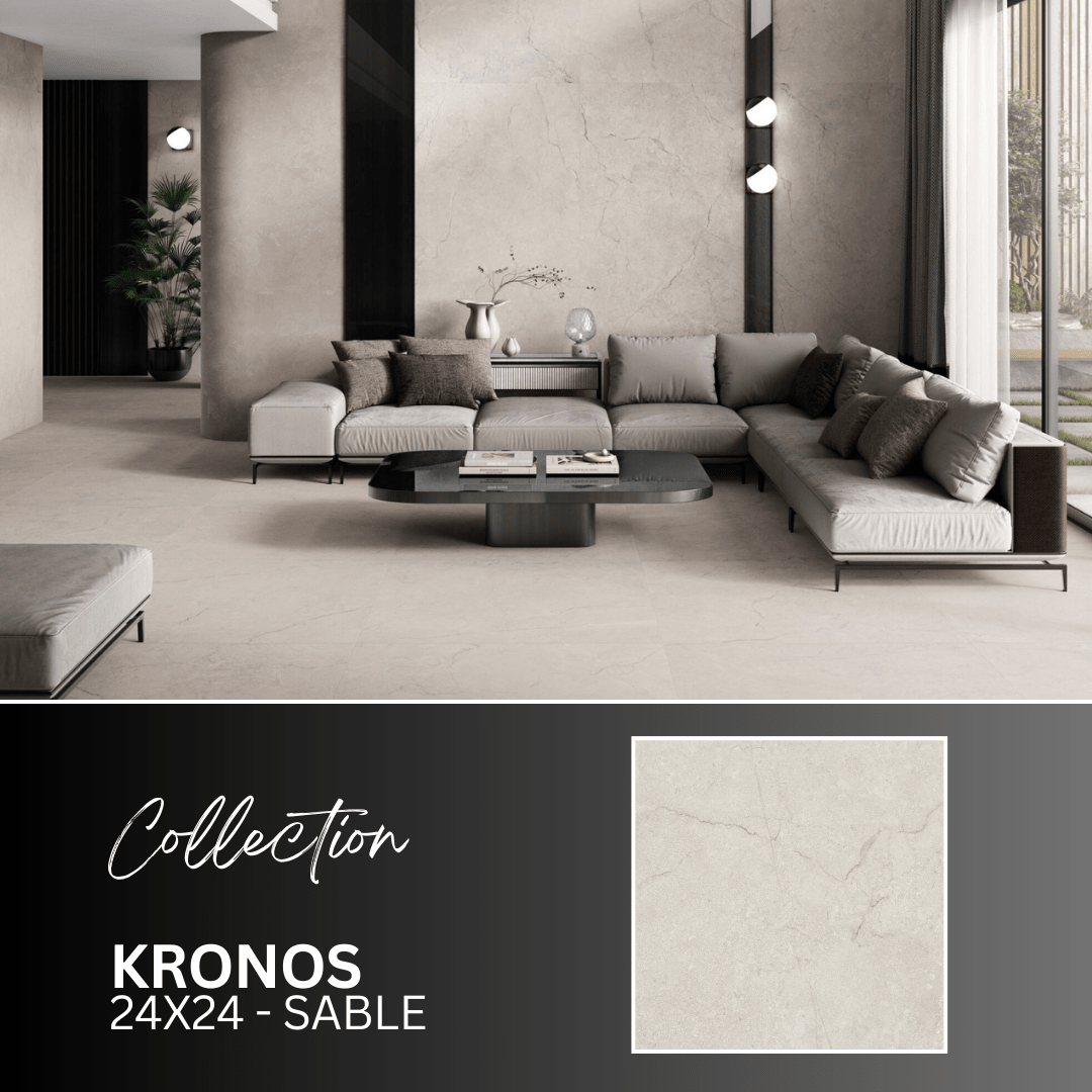 Kronos collection - Céramique effet pierre-Béton