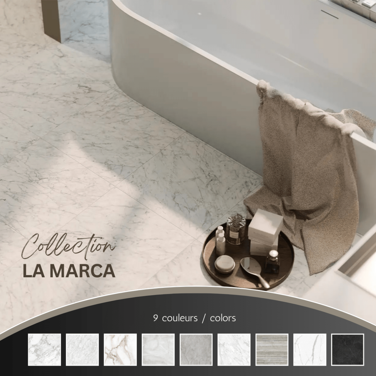 La marca collection - Céramique effet marbre