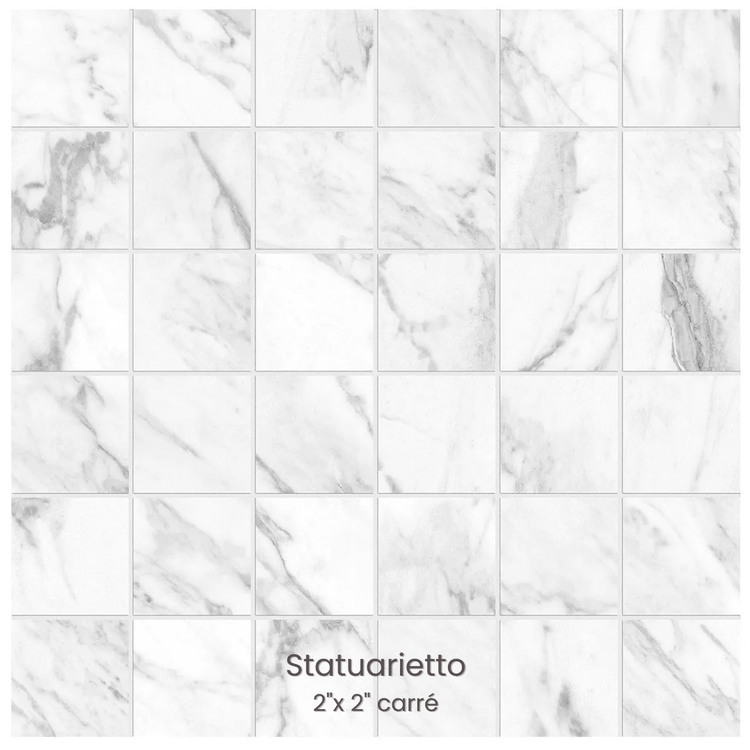 La marca collection - Mosaïque effet marbre - Céramique l'Entrepôt