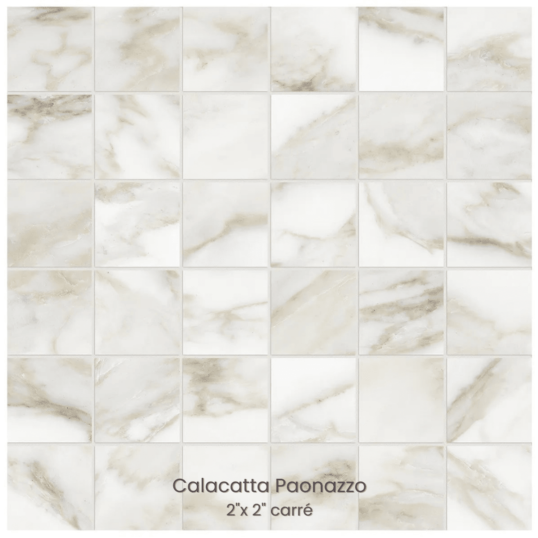 La marca collection - Mosaïque effet marbre - Céramique l'Entrepôt