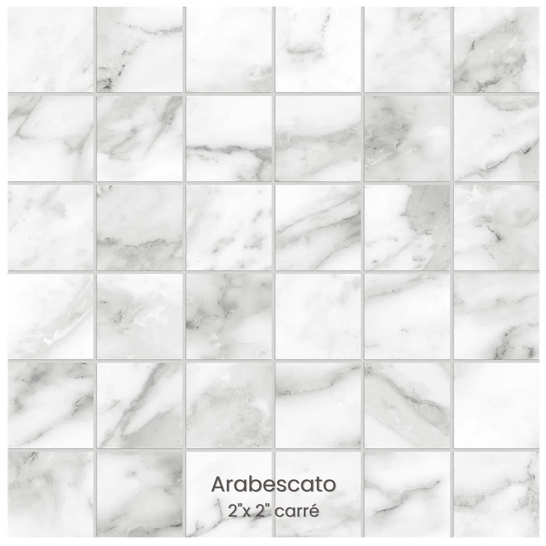 La marca collection - Mosaïque effet marbre