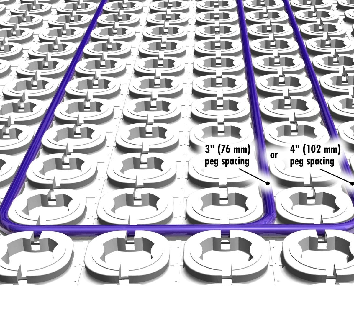 Laticrete collection - Membrane pour plancher chauffant en promotion - Céramique l'Entrepôt