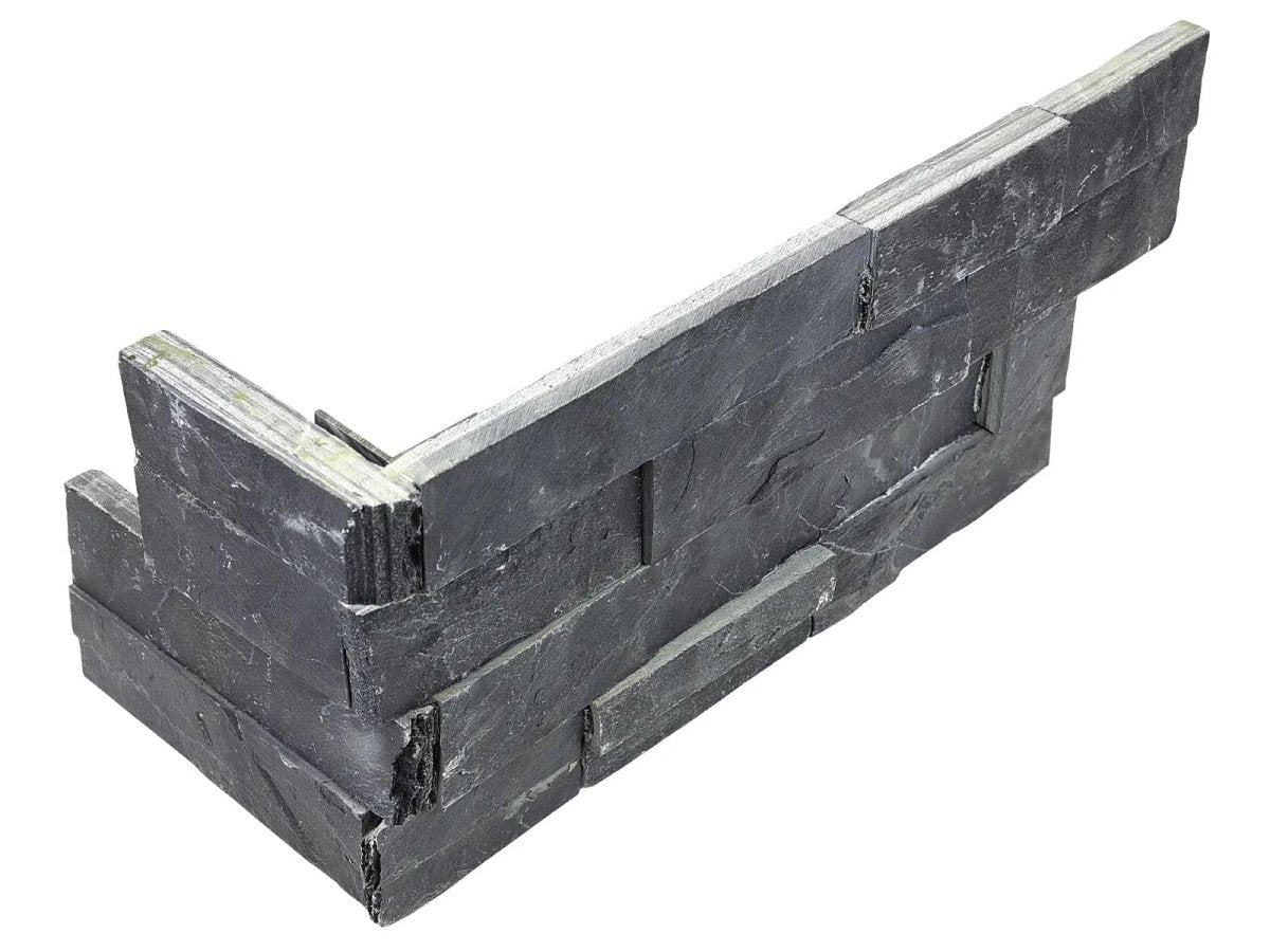 Ledger stone collection - Pierre murale carbon - Céramique l'Entrepôt