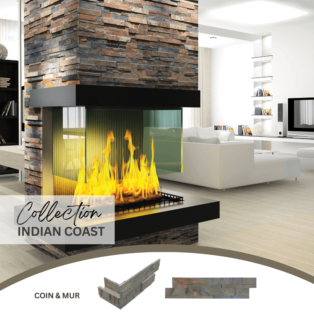 Ledger stone collection - Pierre murale indian coast