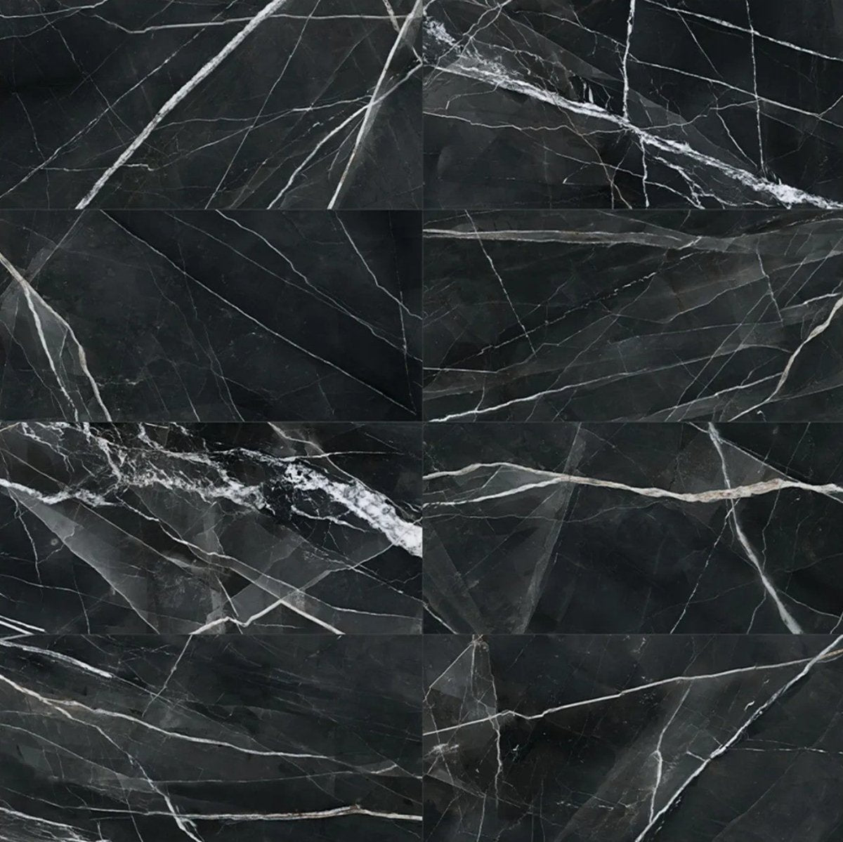 Majesto collection - Céramique effet marbre calacatta noir - Céramique l'Entrepôt