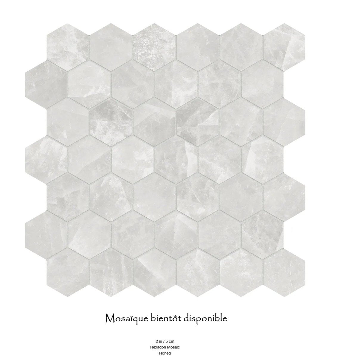Majesto collection - Céramique effet pierre crystal bianco - Céramique l'Entrepôt