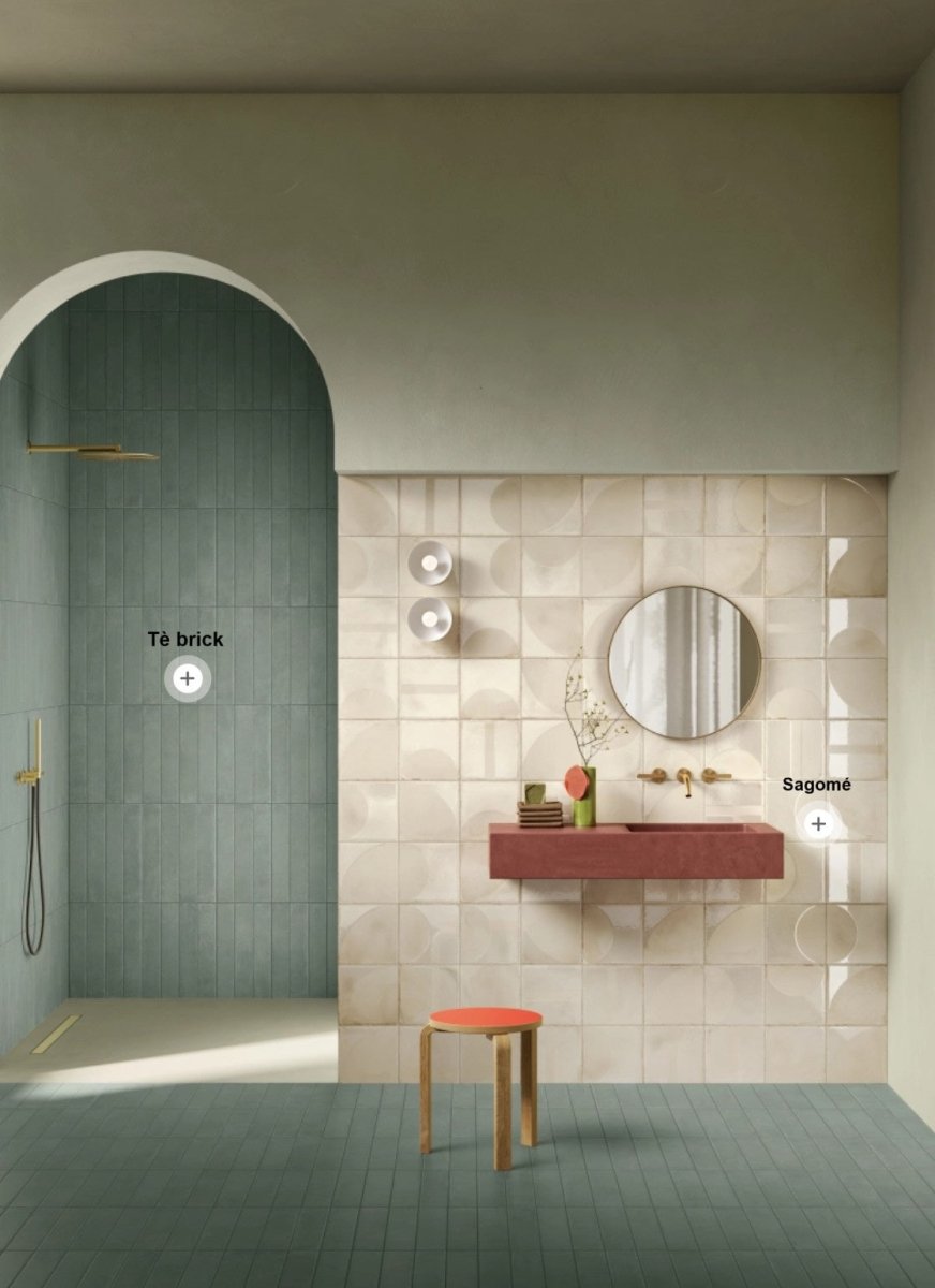 Manufatti collection - Tuile murale & plancher 3x16 & 8x8 - Céramique l'Entrepôt