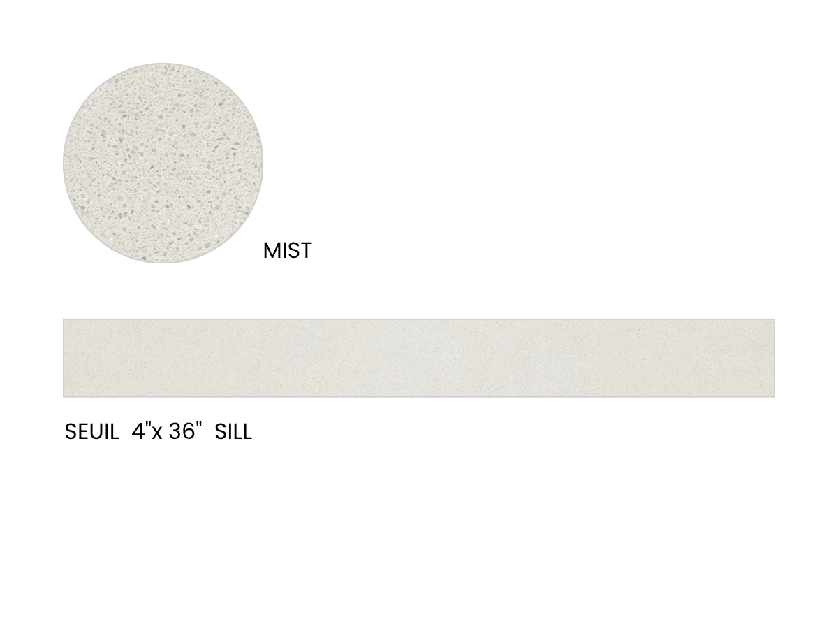Marmiline collection - Seuil & bordure en pierre - Céramique l'Entrepôt