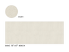 Marmiline collection - Seuil & bordure en pierre - Céramique l'Entrepôt