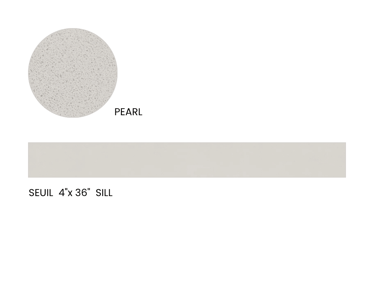 Marmiline collection - Seuil & bordure en pierre - Céramique l'Entrepôt