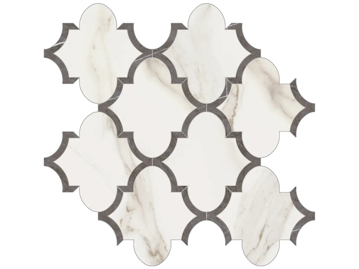 Mayfair collection - Mosaïque effet marbre - Céramique l'Entrepôt