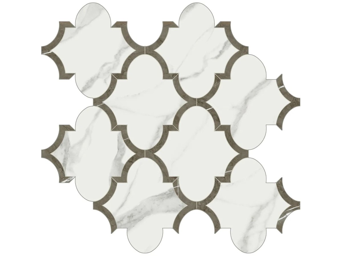 Mayfair collection - Mosaïque effet marbre - Céramique l'Entrepôt
