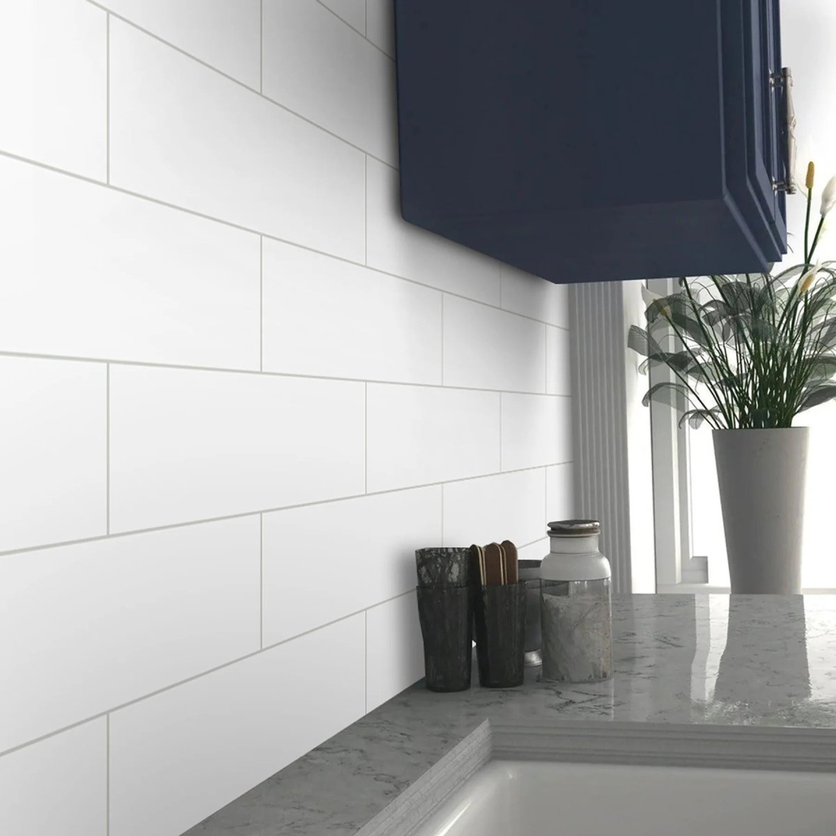 Metro collection - Tuile murale 4x12