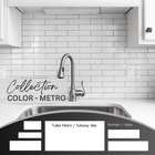 Metro color collection - Tuile murale