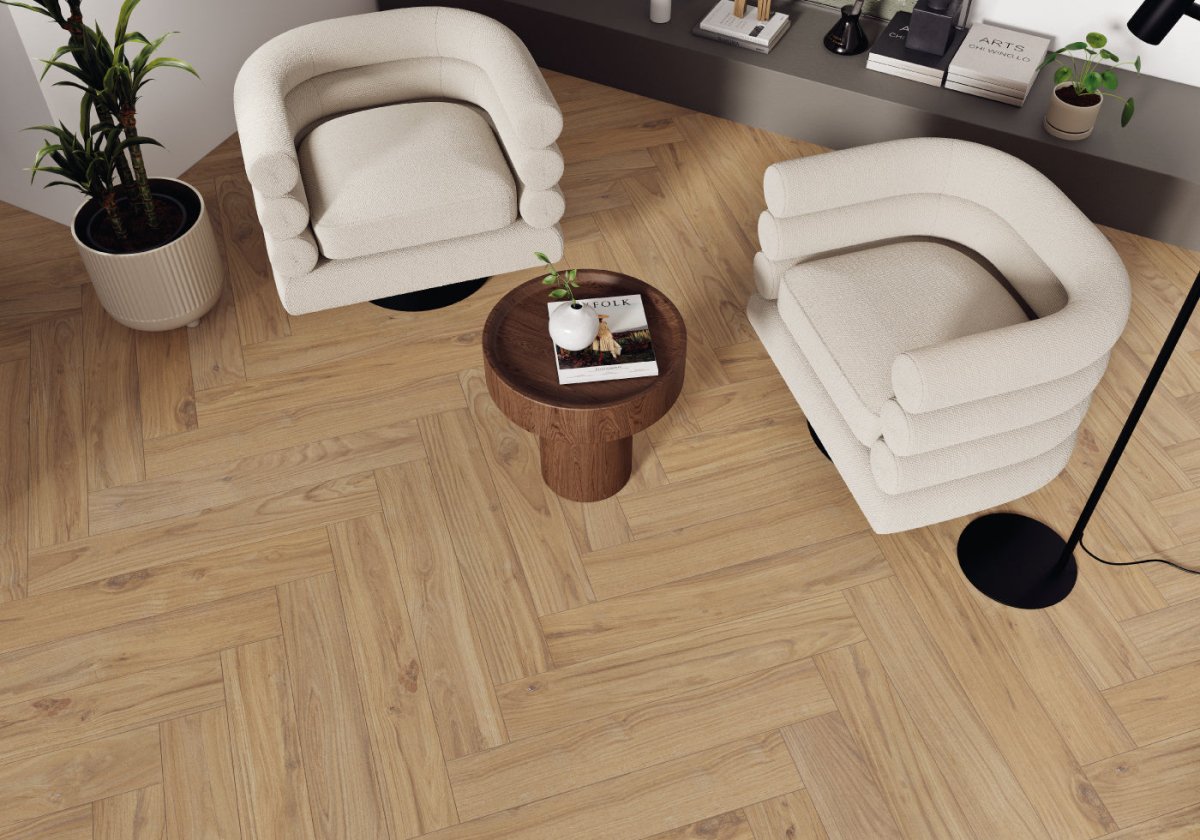 Milton collection - Céramique effet bois