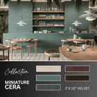 Miniature cera collection - Tuile murale 2,3x9,5