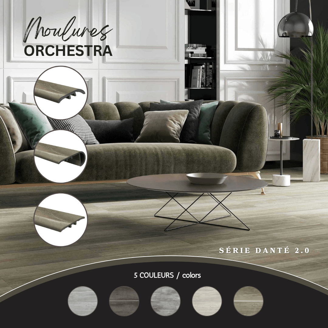 Moulure danté - Pour vinyle orchestra
