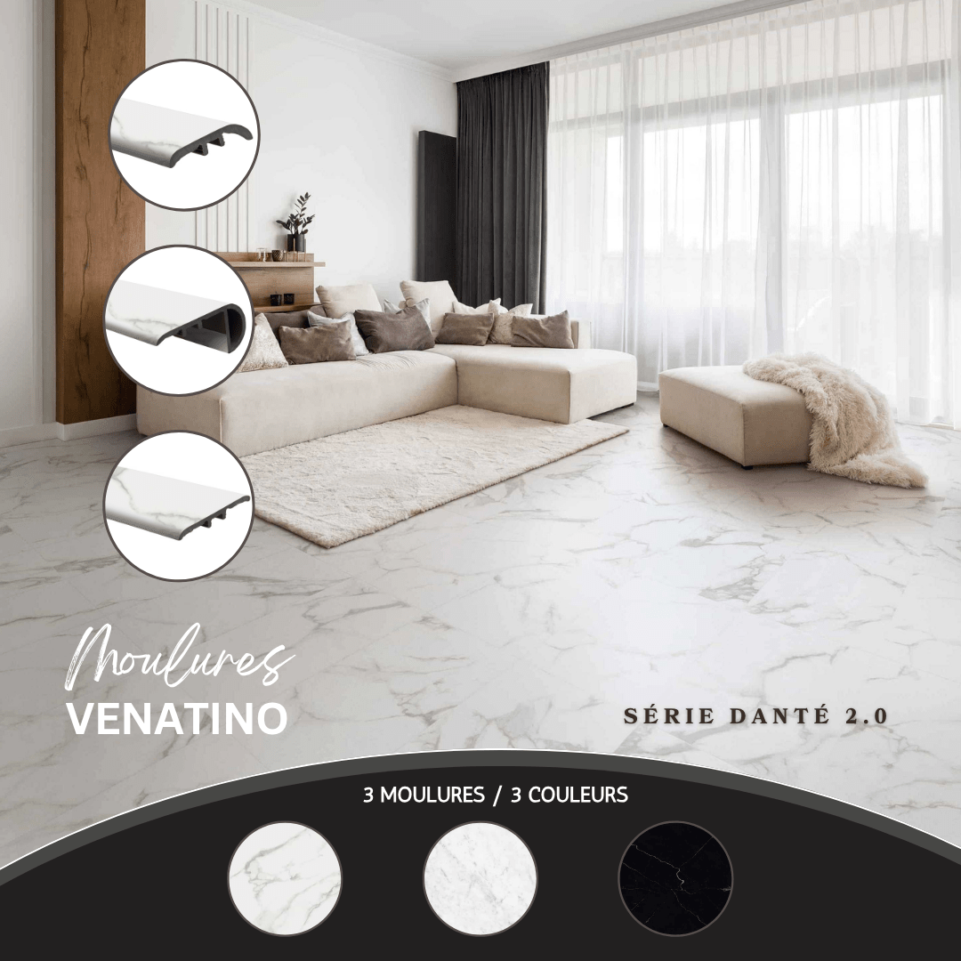 Moulure danté - Pour vinyle venatino